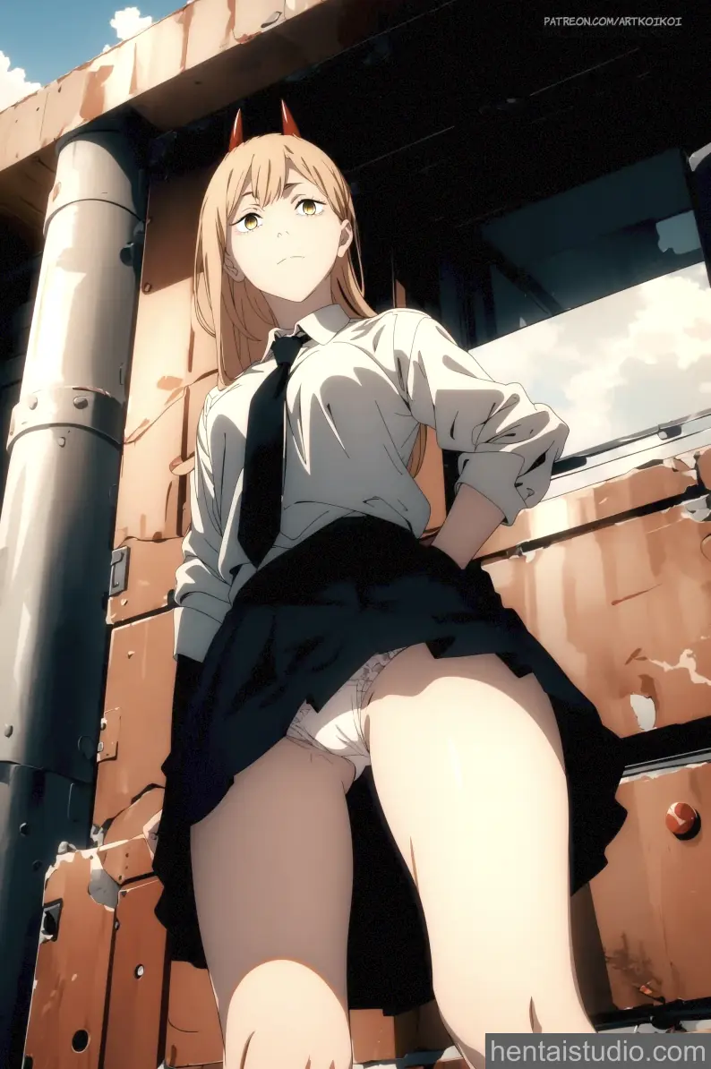Power from Chainsaw Man hentai art 2 of 11