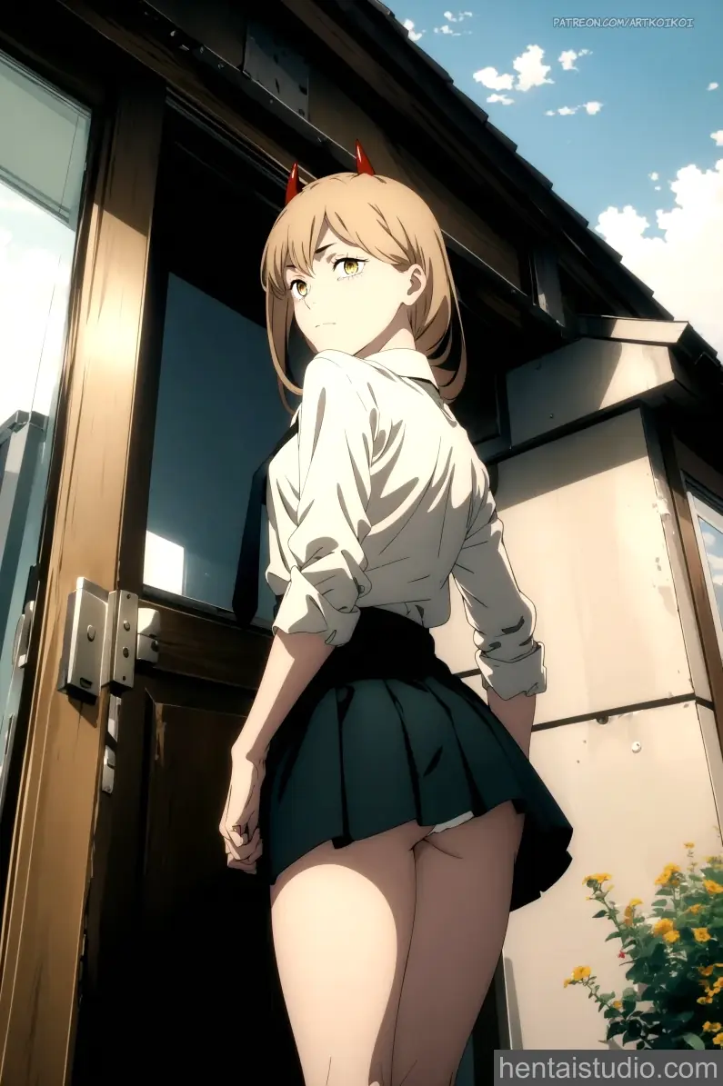 Power from Chainsaw Man hentai art 3 of 11