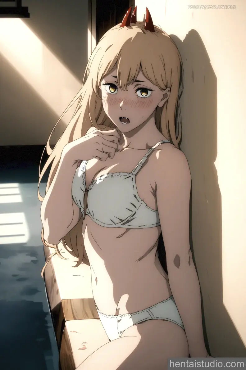 Power from Chainsaw Man hentai art 6 of 11