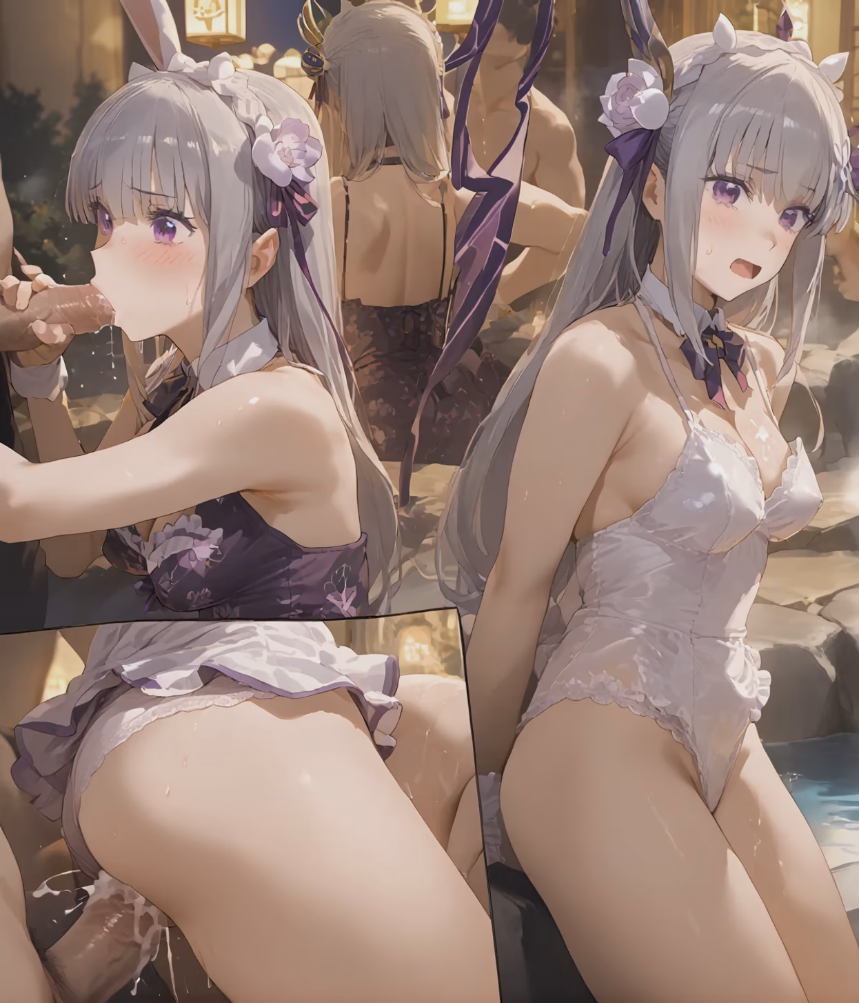 Priscilla Barielle | Emilia | Alya (Alisa Kujou) | Re:Zero - Starting Life in Another World (Re:Zero kara Hajimeru Isekai Seikatsu) from Alya Sometimes Hides Her Feelings in Russian (Roshidere) — image 64 of 70