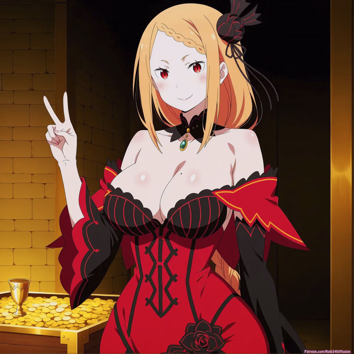 Priscilla Barielle - Re:Zero - Starting Life in Another World (Re:Zero kara Hajimeru Isekai Seikatsu) - Hentai Gallery 53 - 31 Images — image 30 of 31