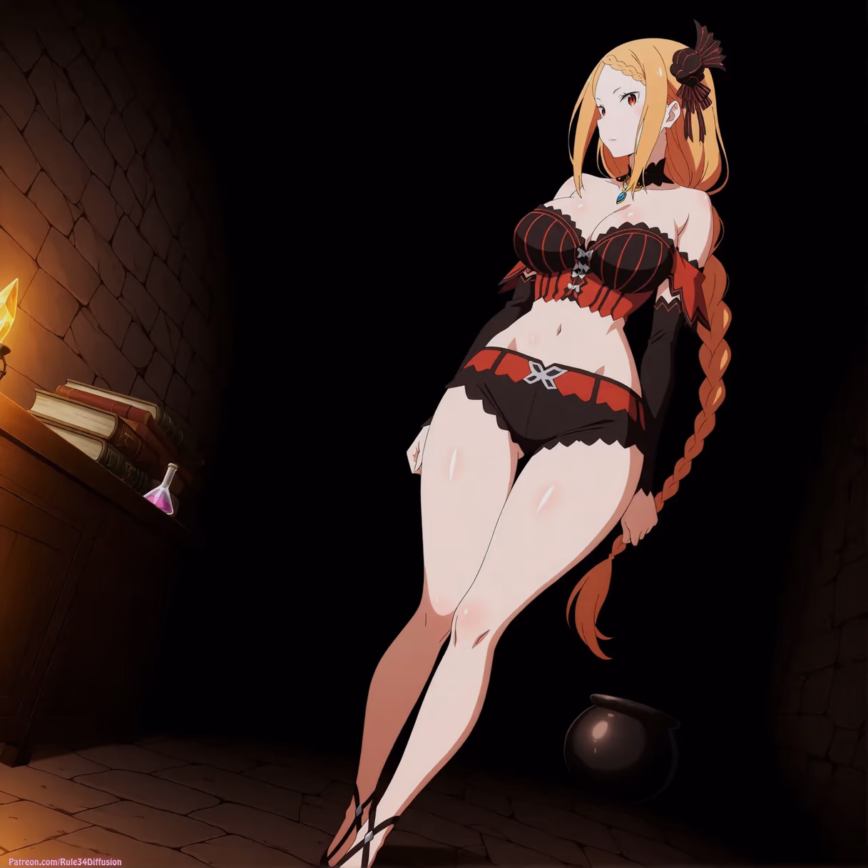 Priscilla Barielle from Re:Zero - Starting Life in Another World (Re:Zero kara Hajimeru Isekai Seikatsu) — image 67 of 124