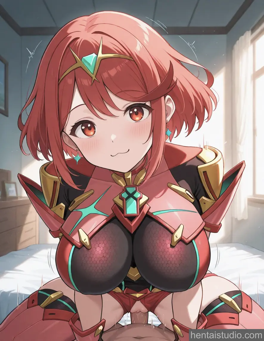 Pyra from Xenoblade Chronicles hentai art 10 of 18