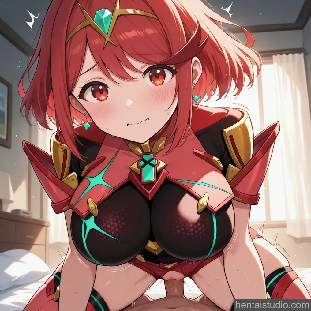Pyra from Xenoblade Chronicles hentai art 16 of 18