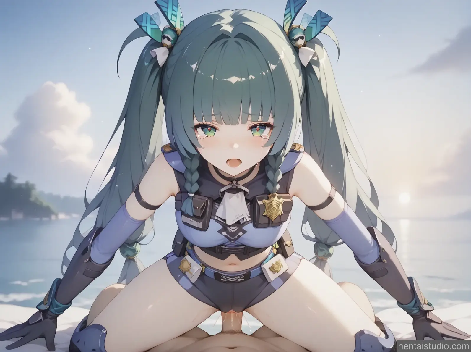 Qingyi from Zenless Zone Zero hentai art 1 of 56