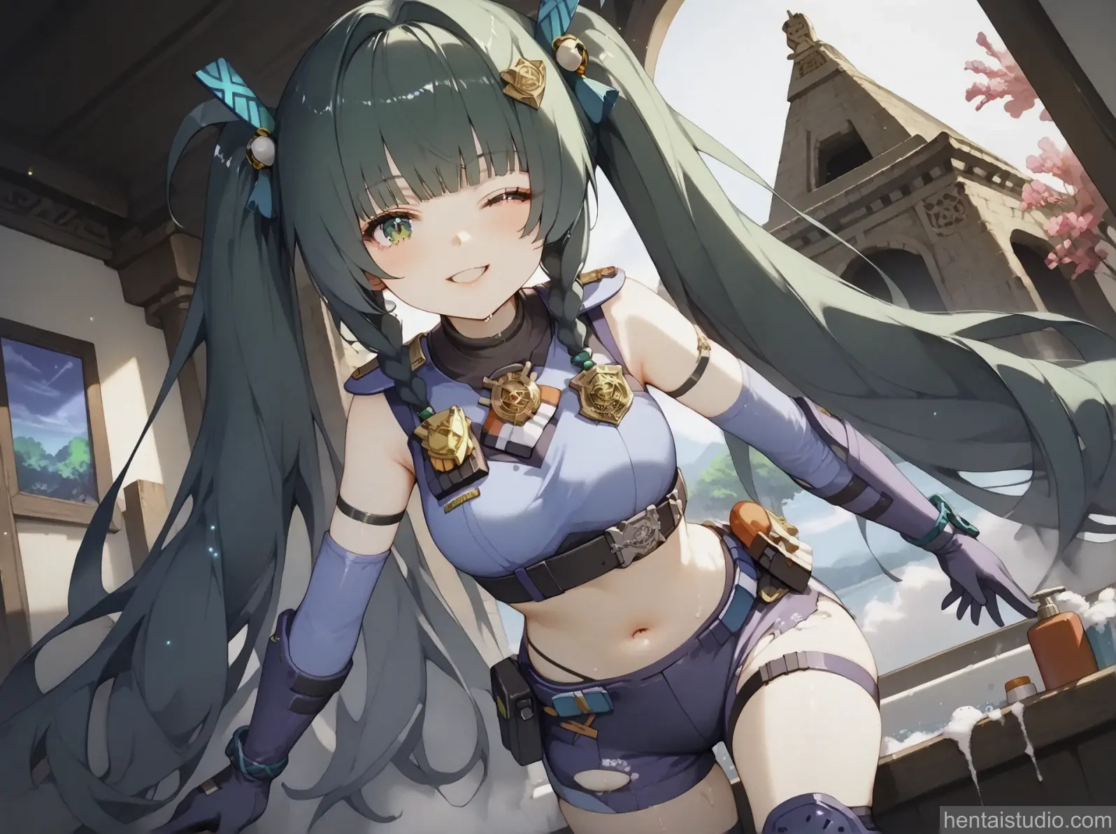 Qingyi from Zenless Zone Zero hentai art 39 of 56
