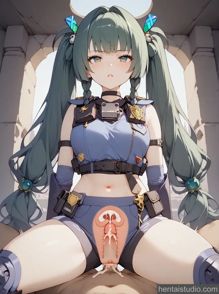 Qingyi from Zenless Zone Zero hentai art 49 of 56