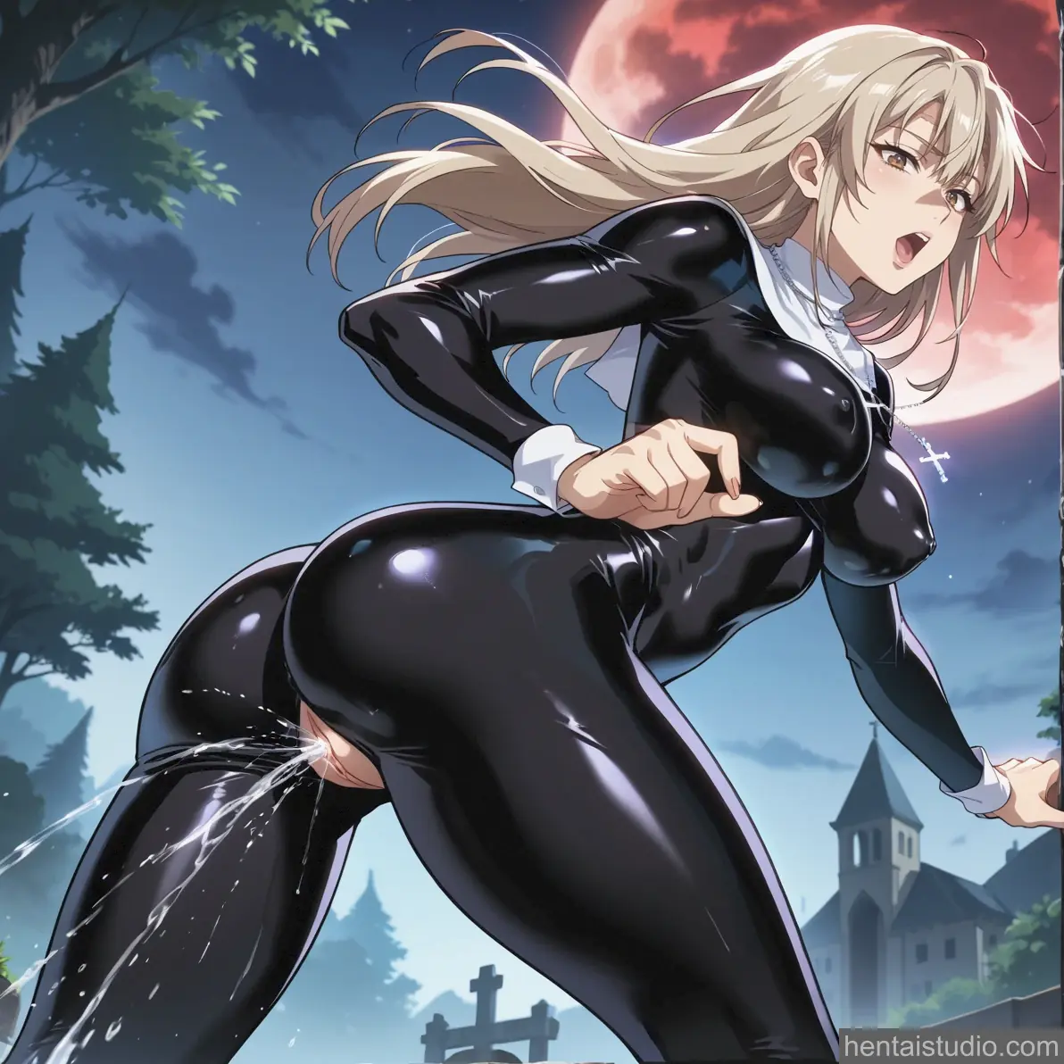 Rachel from Laws Of The Good Child hentai art 3 of 12