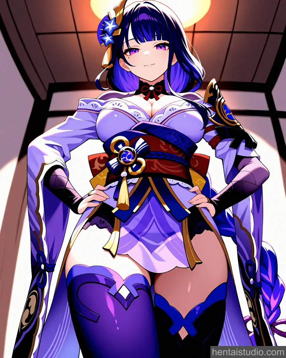 Raiden Shogun from Genshin Impact hentai art 2 of 70