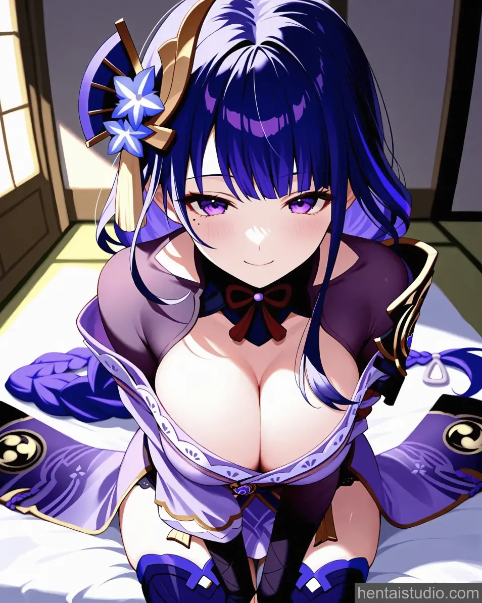 Raiden Shogun from Genshin Impact hentai art 4 of 70