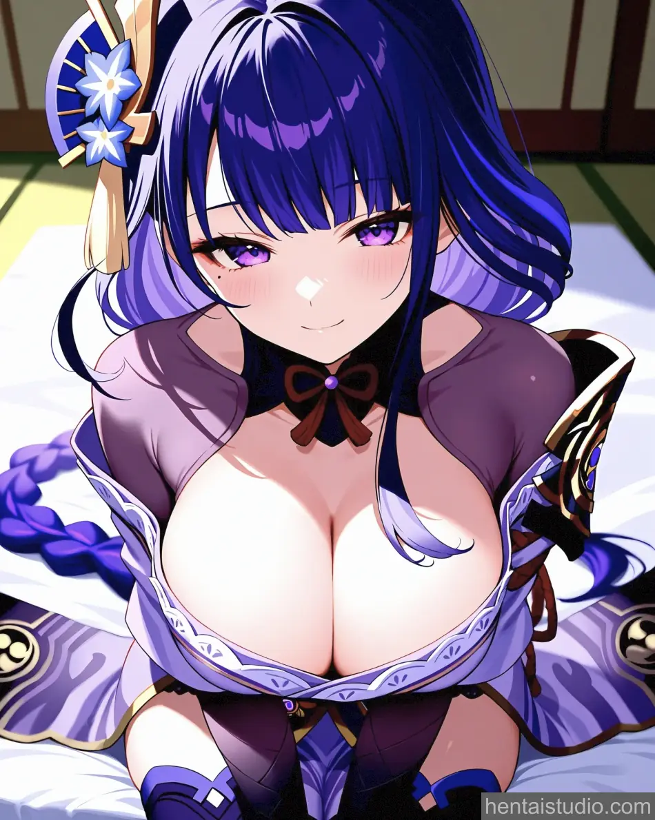 Raiden Shogun from Genshin Impact hentai art 5 of 70