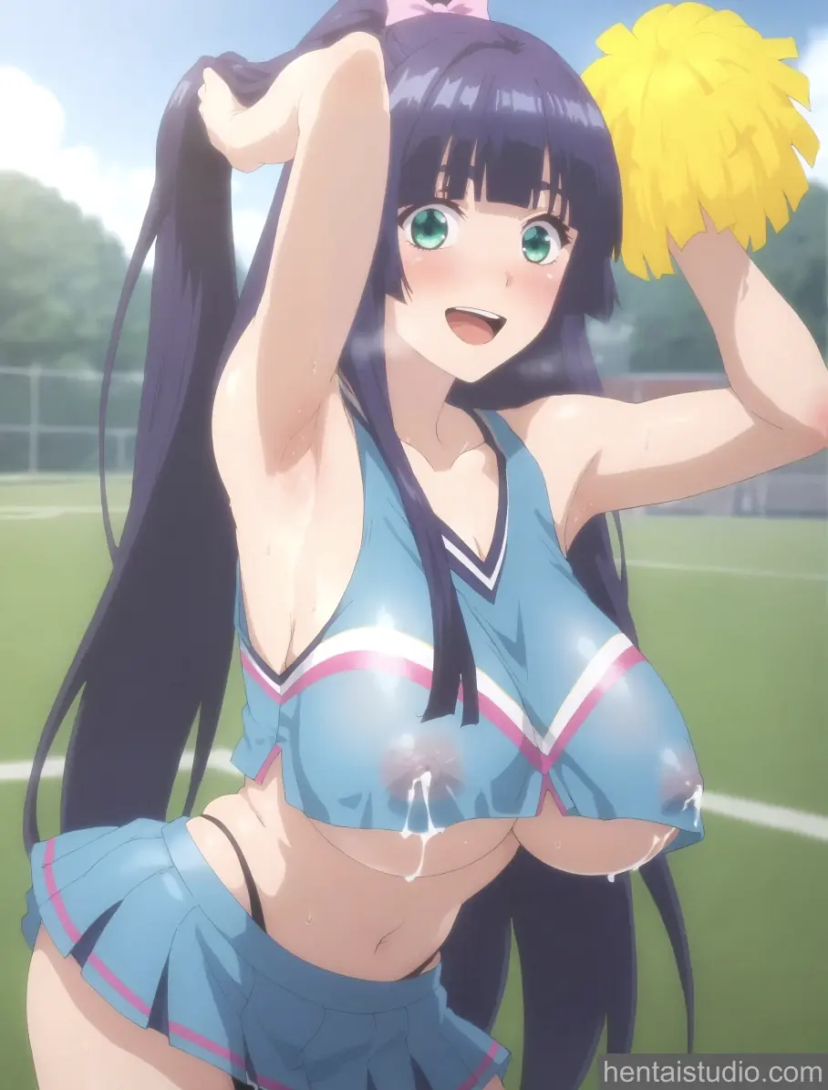 Raiha Uesugi from The Quintessential Quintuplets hentai art 7 of 10