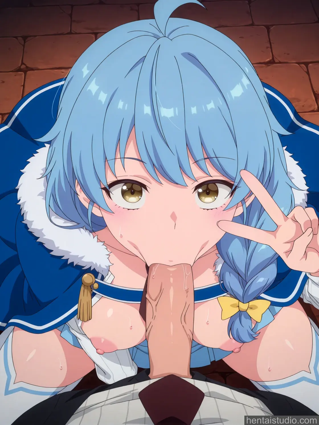 Rain from Aparida hentai art 16 of 26