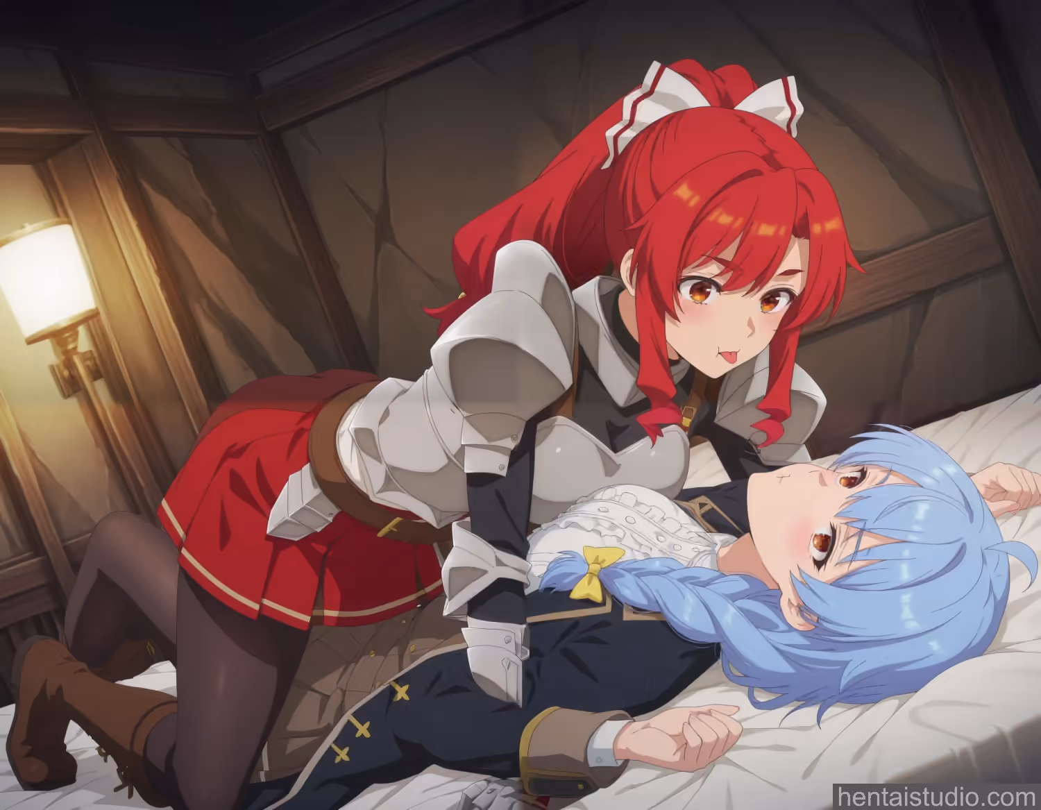 Rain x Marina - I Left My A-Rank Party to Help My Former Students Reach the Dungeon Depths! (Aparida, A-Rank Party wo Ridatsu Shita Ore wa, Moto Oshiego-tachi to Meikyuu Shinbu wo Mezasu) - Hentai Gallery - 19 Images — image 1 of 19