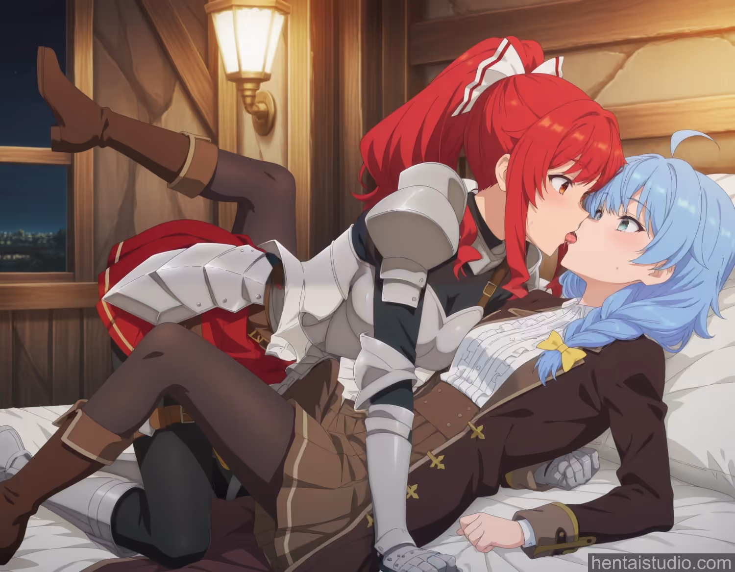 Rain x Marina - I Left My A-Rank Party to Help My Former Students Reach the Dungeon Depths! (Aparida, A-Rank Party wo Ridatsu Shita Ore wa, Moto Oshiego-tachi to Meikyuu Shinbu wo Mezasu) - Hentai Gallery - 19 Images — image 2 of 19