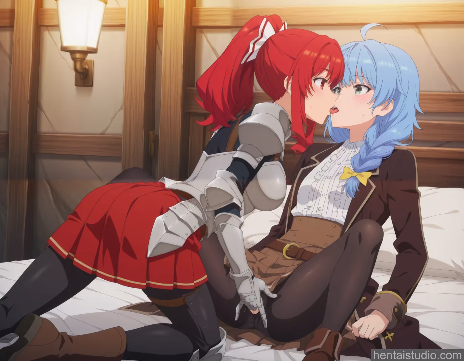 Rain x Marina - I Left My A-Rank Party to Help My Former Students Reach the Dungeon Depths! (Aparida, A-Rank Party wo Ridatsu Shita Ore wa, Moto Oshiego-tachi to Meikyuu Shinbu wo Mezasu) - Hentai Gallery - 19 Images — image 3 of 19