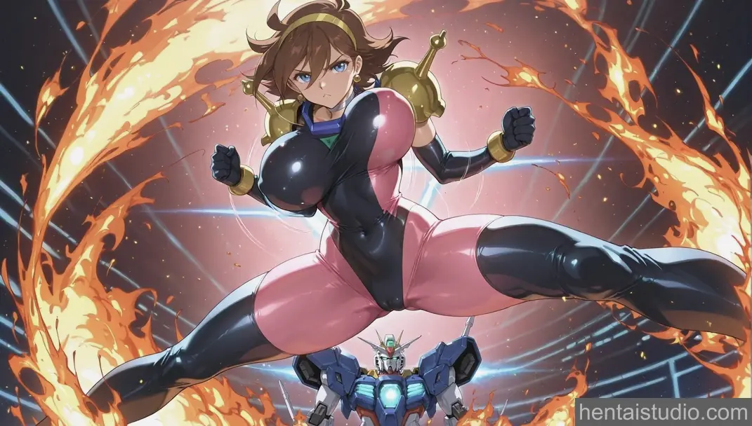 Rain Mikamura from Mobile Fighter G Gundam hentai art 9 of 60