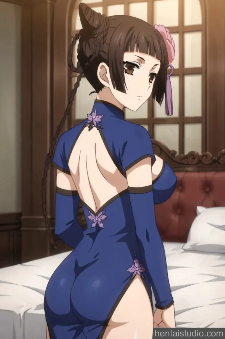 Ran Mao from Black Butler hentai art 1 of 9