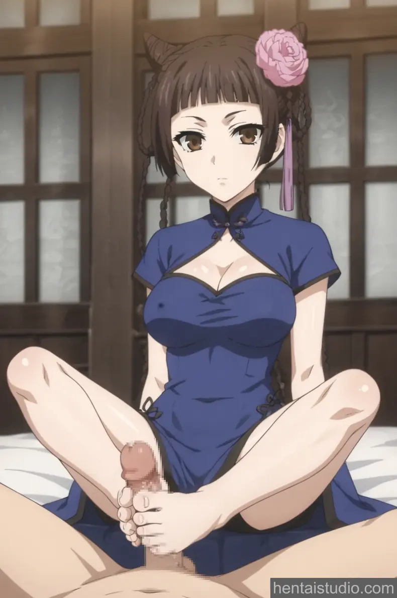 Ran Mao from Black Butler hentai art 3 of 9