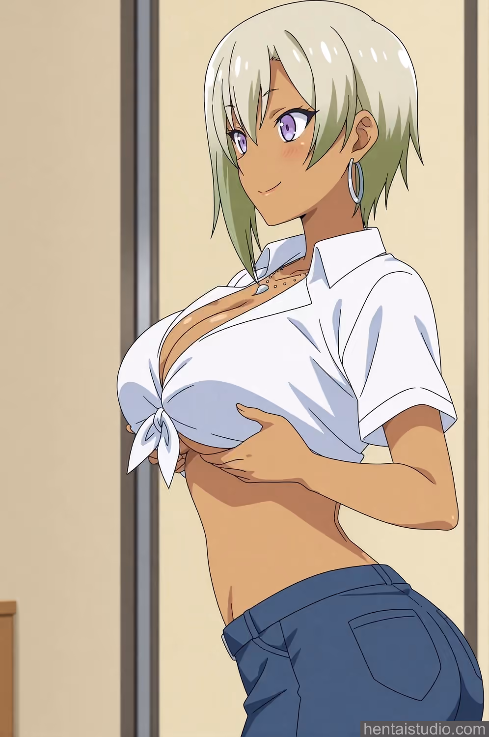 Ranko Honjou - My First Girlfriend Is a Gal (Hajimete no Gal) - Hentai Gallery - 32 Images — image 1 of 32