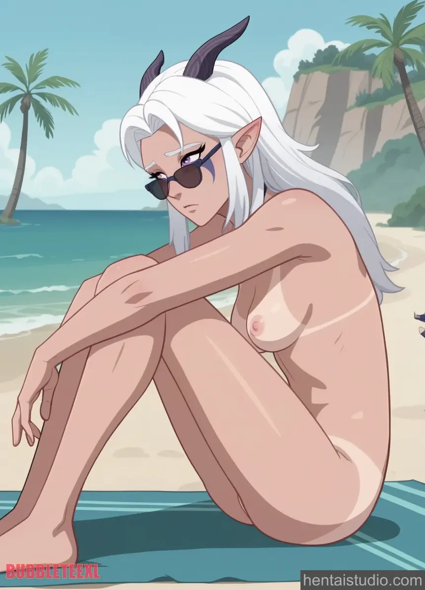 Rayla from The Dragon Prince hentai art 15 of 49