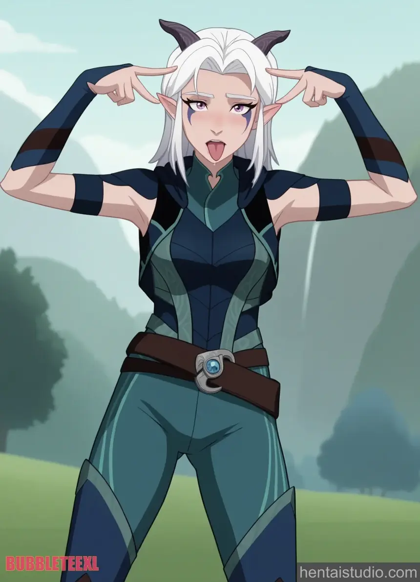 Rayla from The Dragon Prince hentai art 24 of 49