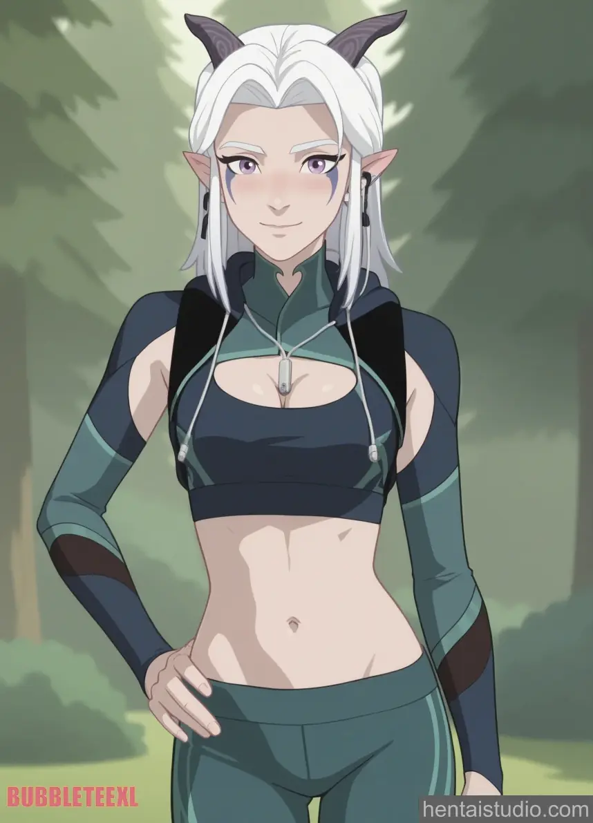 Rayla from The Dragon Prince hentai art 3 of 49