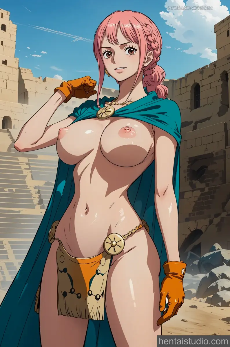 Rebecca from One Piece hentai art 4 of 10