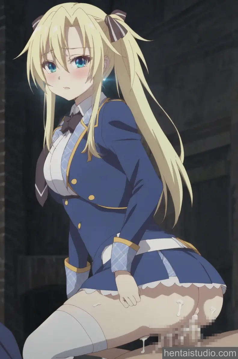 Regina Mercedes from The Demon Sword Master Of Excalibur Academy hentai art 10 of 17
