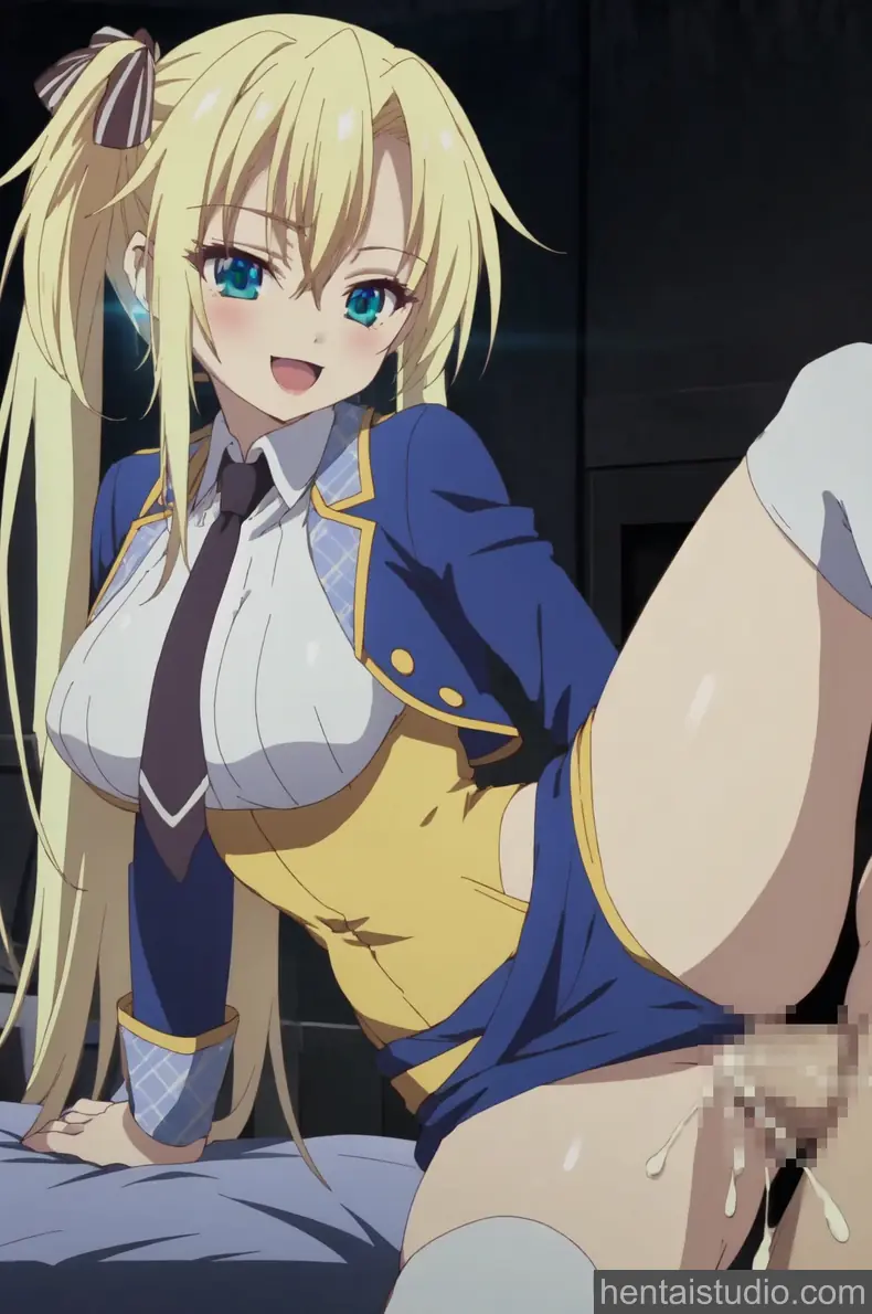 Regina Mercedes from The Demon Sword Master Of Excalibur Academy hentai art 9 of 17