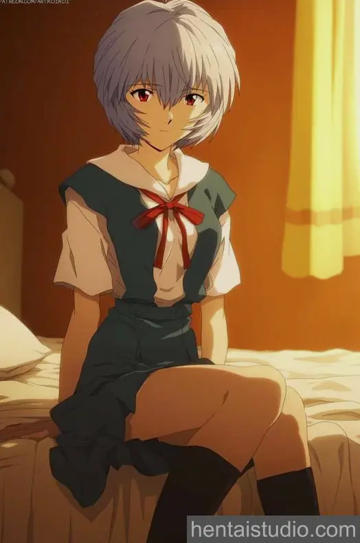 Rei Ayanami from Neon Genesis Evangelion hentai art 2 of 10