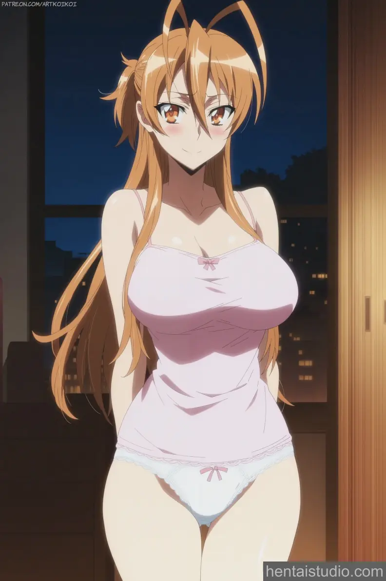 Rei Miyamoto from Highschool Of The Dead hentai art 10 of 13