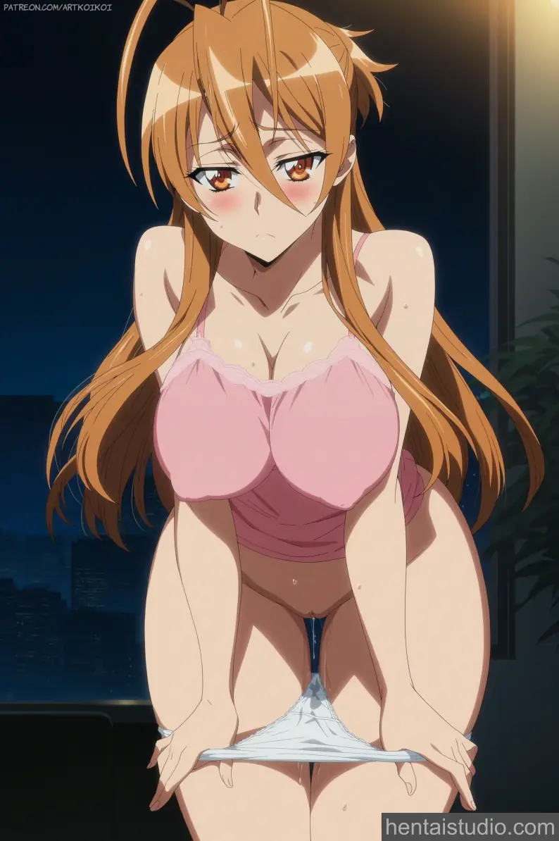 Rei Miyamoto from Highschool Of The Dead hentai art 8 of 13