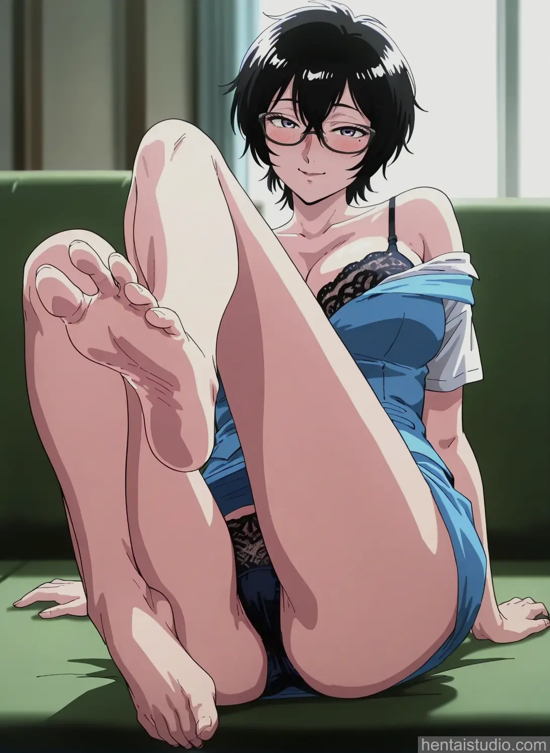 Reiko Kujirai from Kowloon Generic Romance hentai art 1 of 42