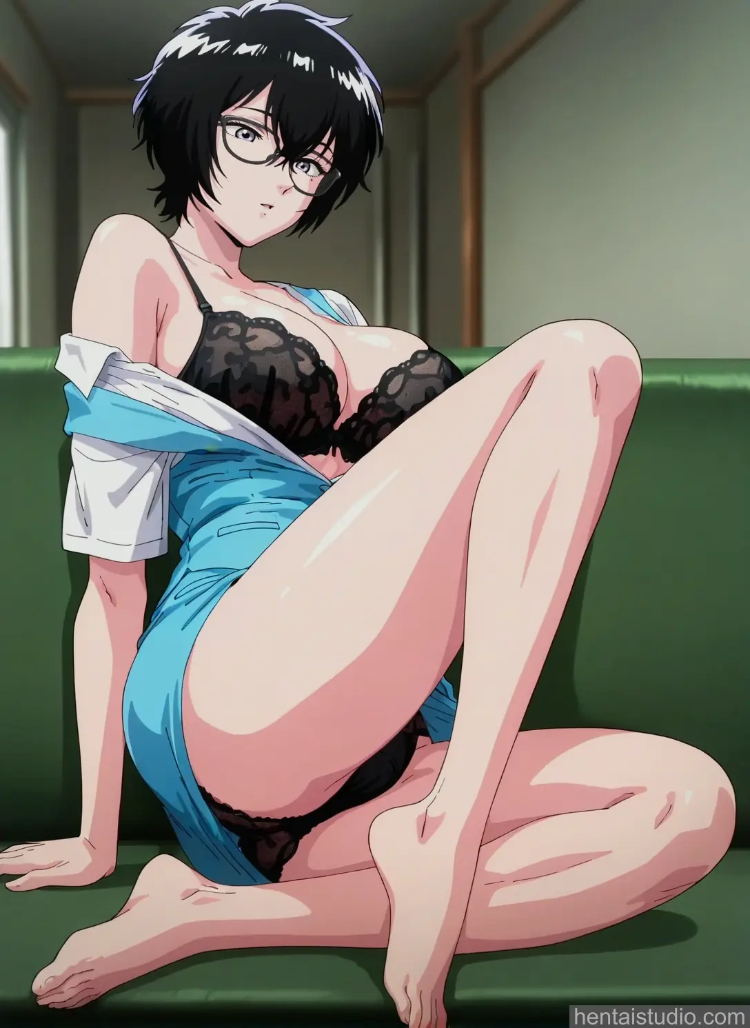 Reiko Kujirai from Kowloon Generic Romance hentai art 15 of 42