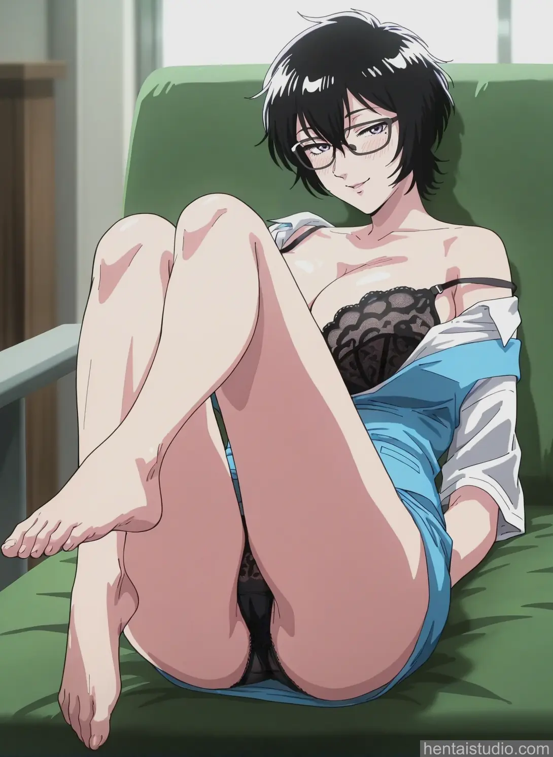 Reiko Kujirai from Kowloon Generic Romance hentai art 30 of 42