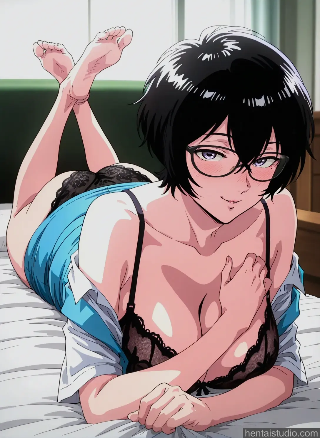Reiko Kujirai from Kowloon Generic Romance hentai art 31 of 42