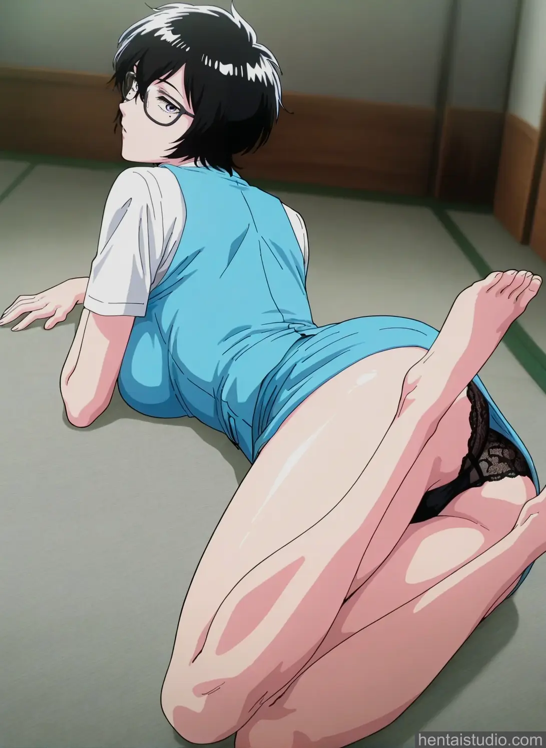 Reiko Kujirai from Kowloon Generic Romance hentai art 36 of 42