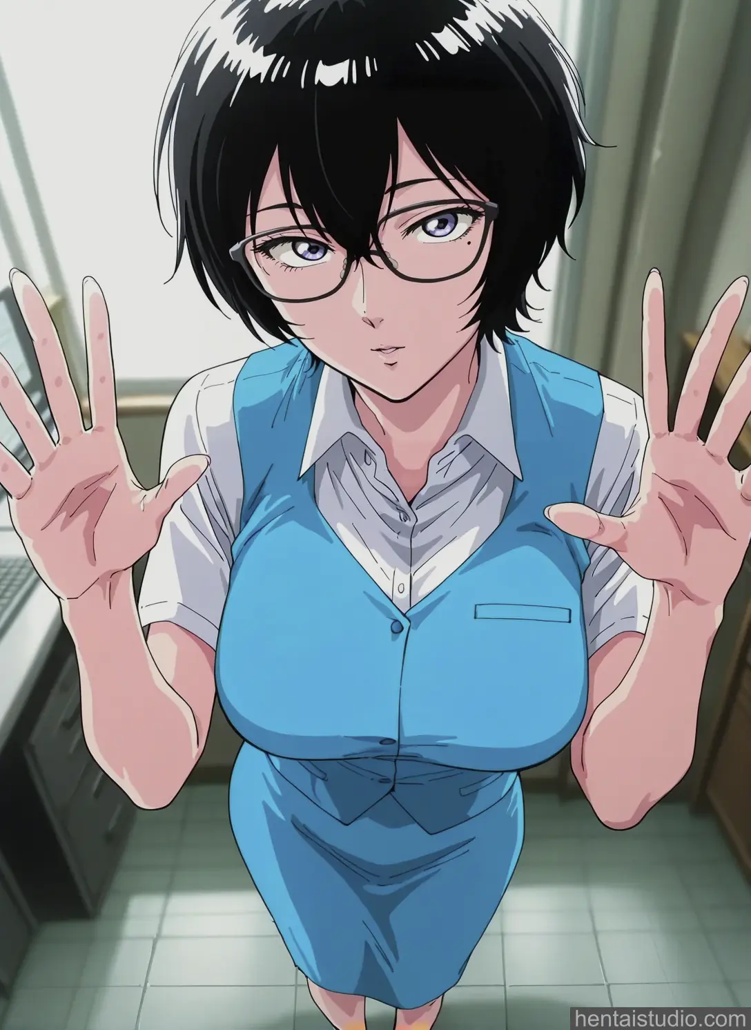 Reiko Kujirai from Kowloon Generic Romance hentai art 37 of 42