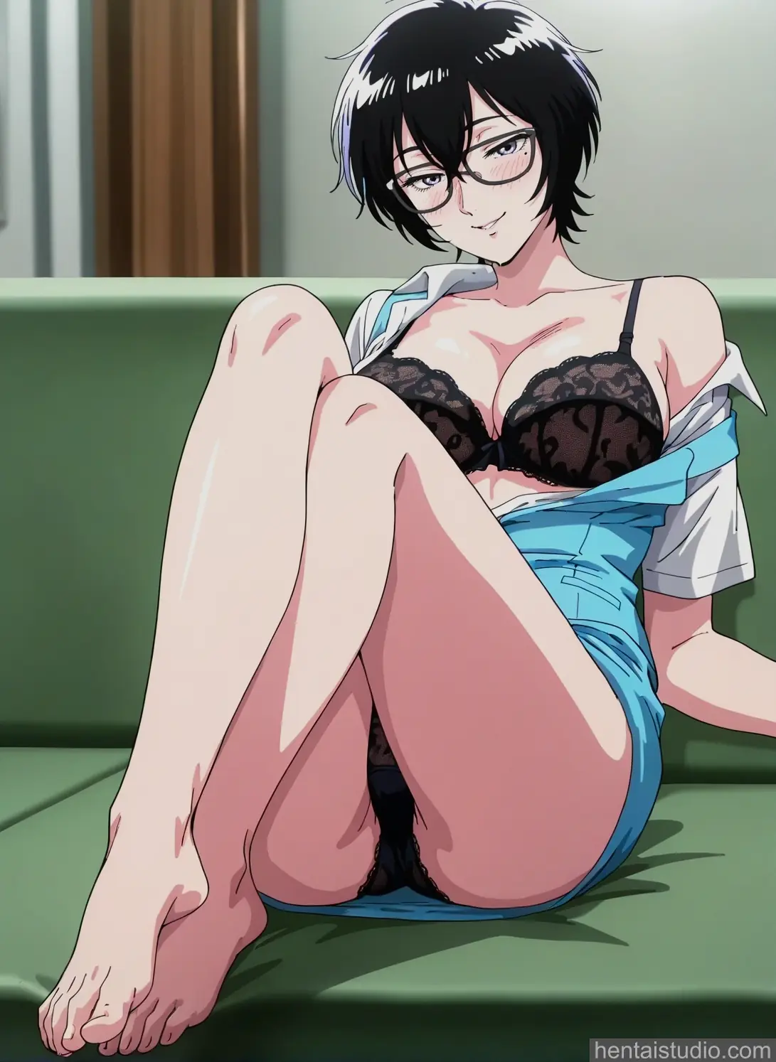 Reiko Kujirai from Kowloon Generic Romance hentai art 5 of 42
