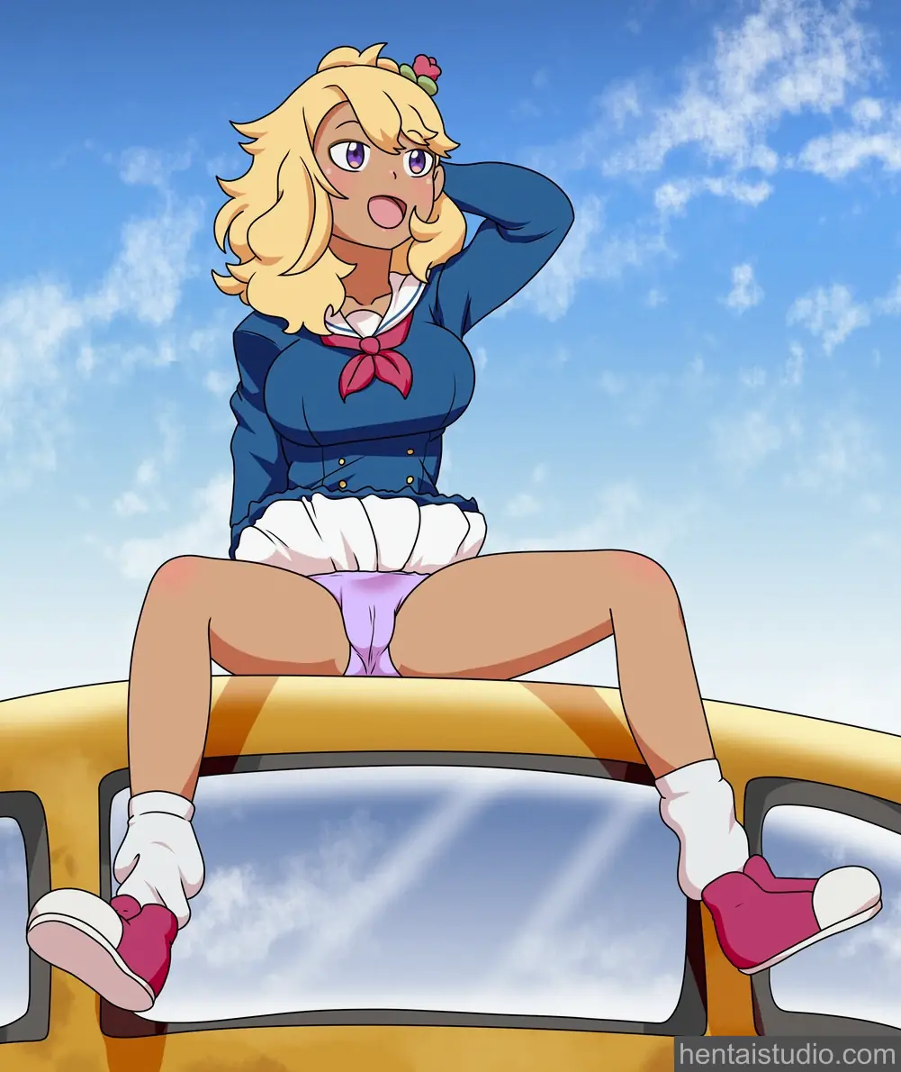 Reimi Kuga from Train To The End Of The World hentai art 1 of 3