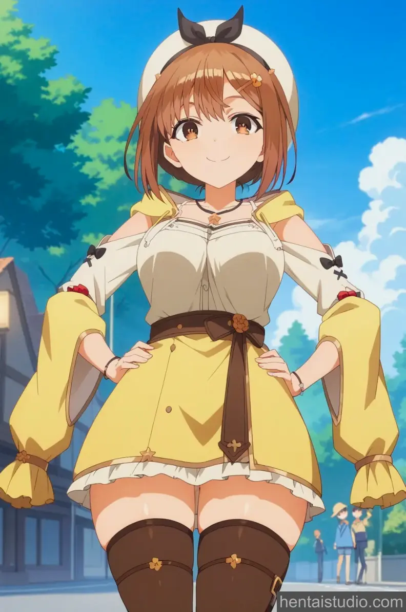 Reisalin Stout from Ryza No Atelier hentai art 10 of 138