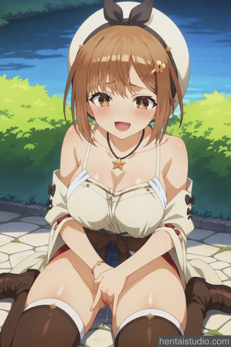 Reisalin Stout from Ryza No Atelier hentai art 28 of 138