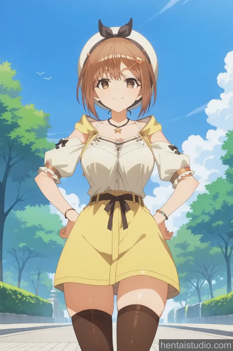 Reisalin Stout from Ryza No Atelier hentai art 9 of 138