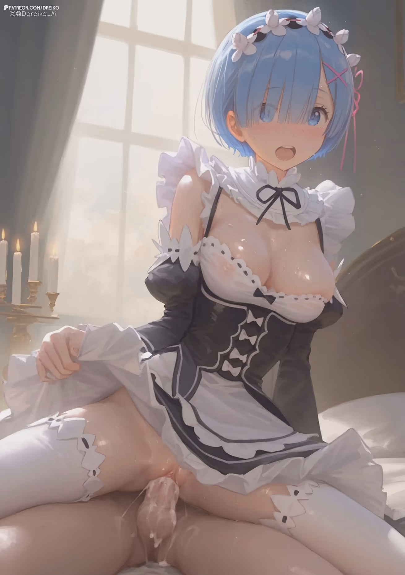 Rem - Re:Zero - Starting Life in Another World (Re:Zero kara Hajimeru Isekai Seikatsu) - Hentai Gallery 11 - 366 Images — image 305 of 366