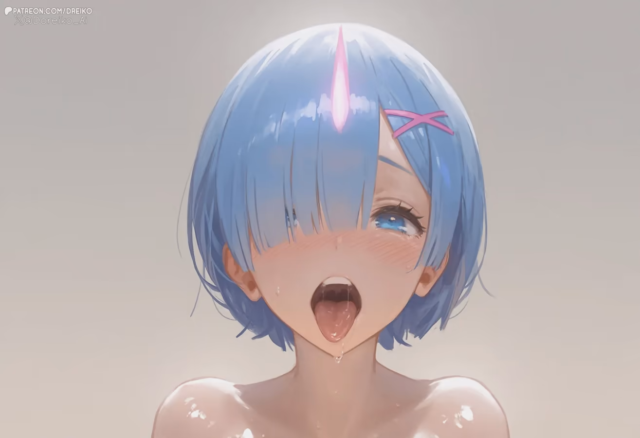 Rem - Re:Zero - Starting Life in Another World (Re:Zero kara Hajimeru Isekai Seikatsu) - Hentai Gallery 11 - 366 Images — image 345 of 366