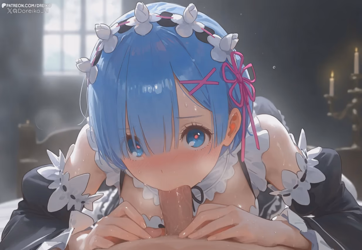 Rem - Re:Zero - Starting Life in Another World (Re:Zero kara Hajimeru Isekai Seikatsu) - Hentai Gallery 11 - 366 Images — image 73 of 366