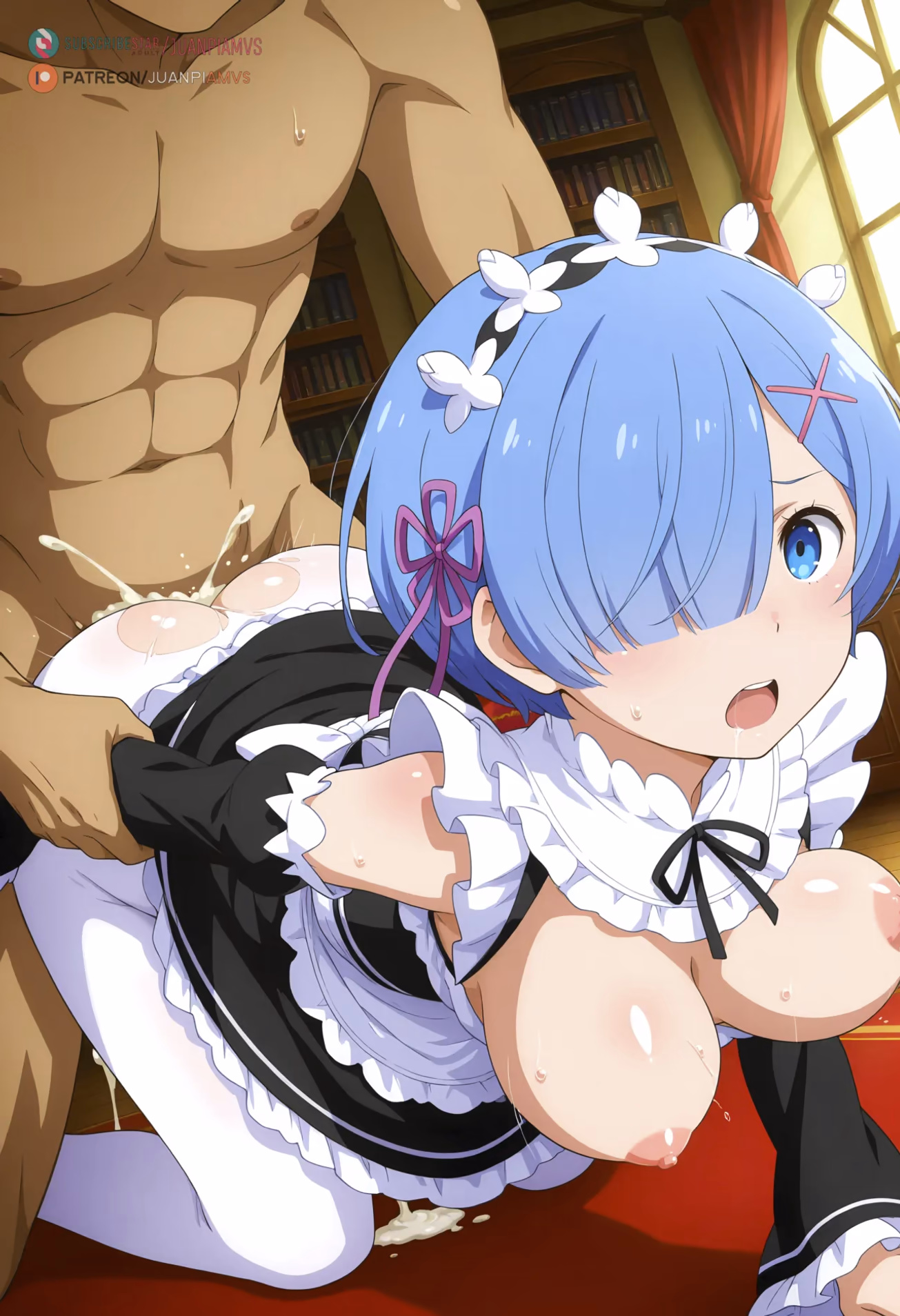 Rem - Re:Zero - Starting Life in Another World (Re:Zero kara Hajimeru Isekai Seikatsu) - Hentai Gallery 12 - 100 Images — image 3 of 100