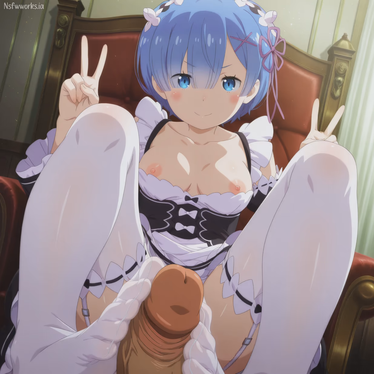 Rem - Re:Zero - Starting Life in Another World (Re:Zero kara Hajimeru Isekai Seikatsu) - Hentai Gallery 32 - 39 Images — image 22 of 39