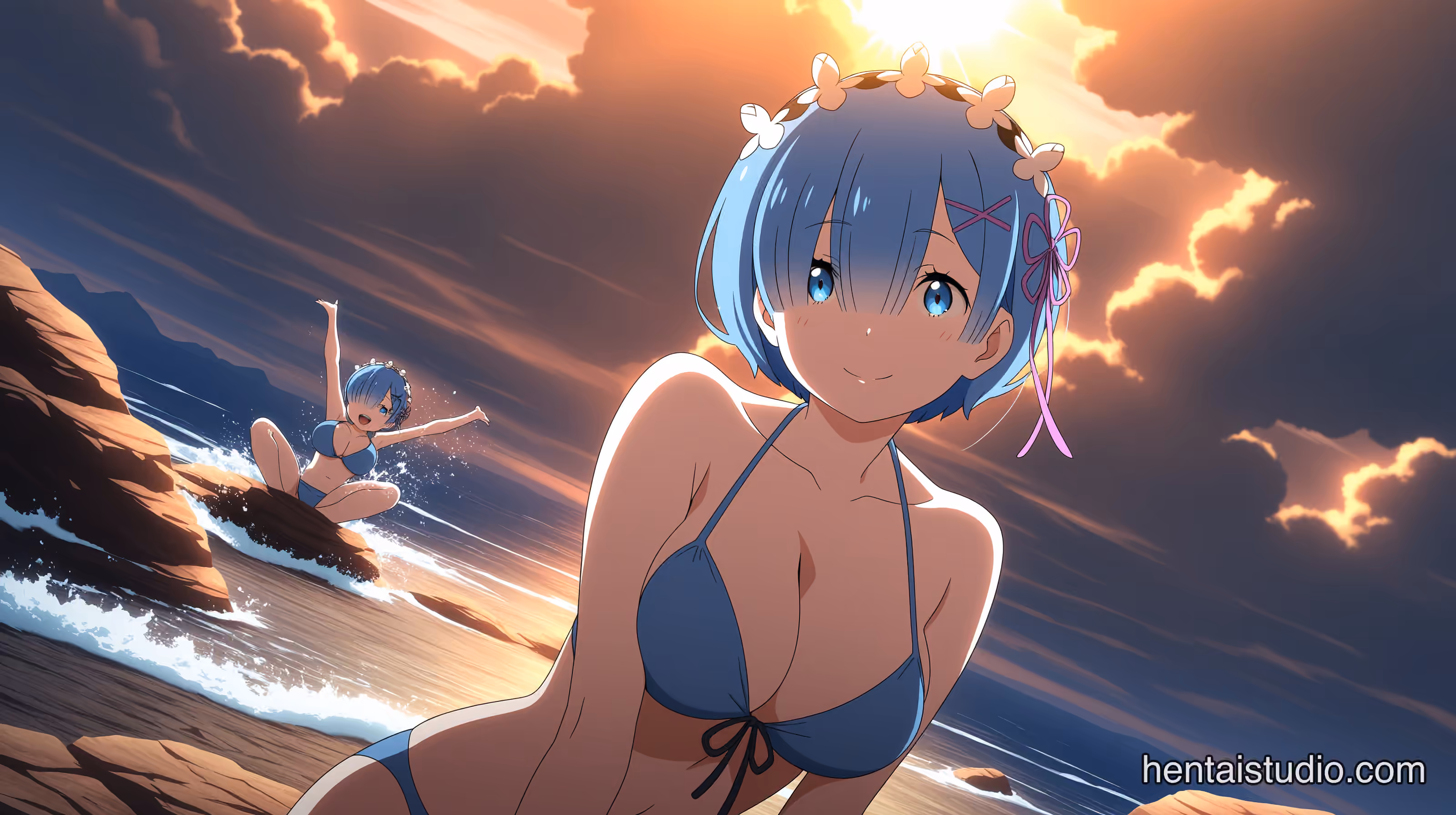 Rem - Re:Zero - Starting Life in Another World (Re:Zero kara Hajimeru Isekai Seikatsu) - Hentai Gallery 56 - 99 Images — image 2 of 99